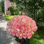 Букет "101 роза эквадор"  с доставкой по Кирову - Интернет-магазин Дари цветы