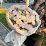 Букет "Хризантемки" с доставкой по Кирову - Интернет-магазин Дари цветы